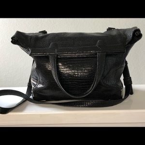 Alexander Wang lizard embossed prisma bag